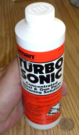 Lyman Turbo Sonic Ultrasonic Steel Cleaning Solution Liquid 16 oz.   # 7631707