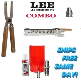 Lee 6 Cav Combo w/ Handles & Sizing Kit for 45 ACP/45 Auto Rim/Long Colt 90352