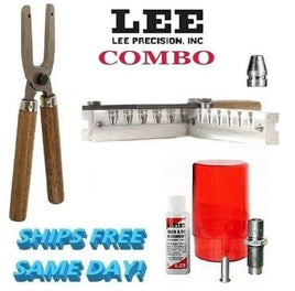 Lee 6 Cav Combo w/ Handles & Sizing Kit for 9mm/ 38 Super/ 380 ACP 90387+90046