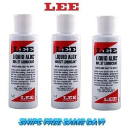 Lee Precision 3 PACK of Alox Bullet Lube 4 oz Liquid Lubricant NEW! # 90177