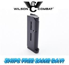 Wilson Combat 1911 Mag 45 ACP, Compact, 7 Round, Black Fluoropolymer # 47-45C7B