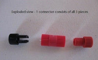 Posi-Tap PTA-1800M (EX-135R,#642) RED/BLACK WireTap MINI, 18 Awg,10 pack - NEW