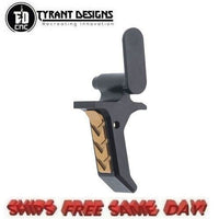 Tyrant Designs Sig Sauer P320 Drop in Trigger Black,Gold TD-P320-TRIG-Black-Gold