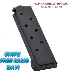 Chip McCormick 1911 Compact Power Mag / 45 ACP 8 Round Black M-PM-45CP8-B 16132