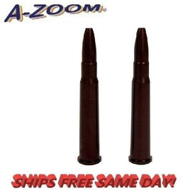 A-ZOOM Action Proving Dummy Round Snap Cap 303 British Pack of 2 # 12226 New!