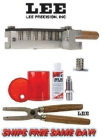 Lee 6 Cav Mold w Handles, Size and Lube Kit 358-148-WC .358 Dia 148g 90380 90005