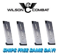 Wilson Combat 4 PACK .45 ACP Full-Size 1911 Magazines, 8-Round NEW!! # 47D