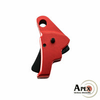 Apex Tactical Red Action Enhancement Aluminum Trigger for Glock Gen1-4 # 102-152