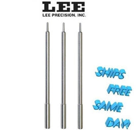 Lee Heavy Duty Guided Decapping Pins for 17 Cal - 204 3 PACK Ruger NEW! # 91574