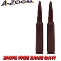 A-Zoom Precison TWO (2) Pack Metal Snap Caps 6.5 x 55 Swedish Mauser # 12251 New