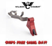 Wilson Combat Flat Performance Trigger for Glock Gen 3-4 Red, Black NEW! # 946RB