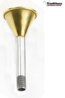 Traditions Brass and Aluminum Black Power Flask Funnel    # A1298   New!