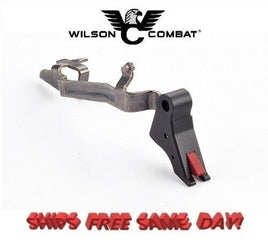 Wilson Combat Flat Performance Trigger for Glock Gen 3-4 Black, Red NEW! # 946R