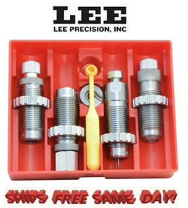 Lee Precision Deluxe Carbide 4 Die Set for 9mm Luger # 90963 Brand New!