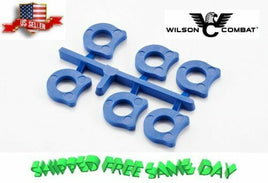 Wilson Combat  Factory Blue 6 Pack Replacement Shok Buff Recoil Buffers 1911 #2B