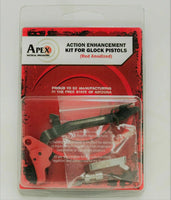 Apex Tactical Red Glock Action Enhancement Kit Trigger Bar, Plunger & Connector