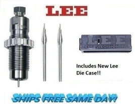 Lee Precision Full Length Sizing Die for 243 Win & 2 Decapping Pins SE2171