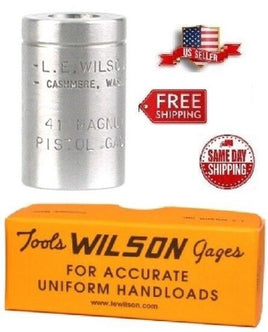 L.E. Wilson Max Cartridge Gauge * 41 Mag  # PMG-41M * Brand New Free Shipping!
