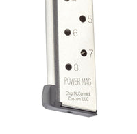 Chip McCormick 1911 Power Mag Compact for 45 ACP 8 Round S.S. M-PM-45CP8 14132