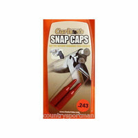 Carlson's Snap Cap Aluminum Red, 2 Pack for 243 Winchester NEW! # 00051