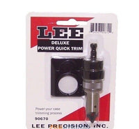 Lee Deluxe Power Trimmer 90670 +300 AAC Quick Trim Die + CHAMFER 90689