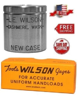 L.E.Wilson Trimmer Case Holder 204 RUGER  New/ Full Length Sized Cases NCH-204R