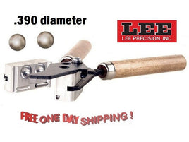 90424 Lee Precision  2-Cavity Bullet Mold 390 Diameter Round Ball  # 90424 New!