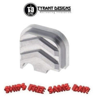 Tyrant Designs Glock 43X/48 Slide Cover Plate TD-43X-48SP-MACHINED-ALUMINUM