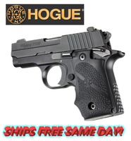 Hogue SIG Sauer P238 Rubber Grip with Finger Grooves Black NEW!! # 38000