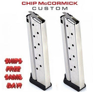 Chip McCormick PAIR Range Pro 1911 Full Size Mag, 9mm, 10 Round, S.S. M-RP-9FS10