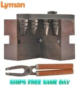 Lyman 2-Cav Mold .45 Caliber, 200 Gr, 460 Dia Semi Wadcutter w/ Handles 2660460