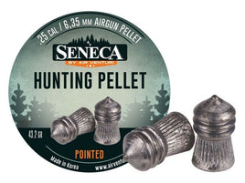 PY-P-1469  Seneca .25 Cal, 43.2 Grains, Pointed, 83ct (formerly  Eun Jin)