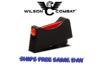 668FOR245 Wilson Combat Vickers Elite Front Sight for Glock Red Fiber Optic .245