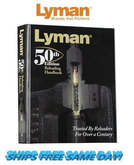 Lyman 50th Edition Reloading Manual,  Hardcover NEW!! # 9816050