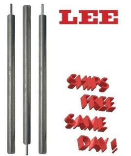 Lee Undersized Flash Hole Universal Decapping Pins, 3 PACK NEW! # 91893
