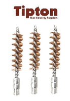 Tipton 3 Pack Bronze PSTL Bore Brushes for .22 cal 8x32 Thread # 770767 New!