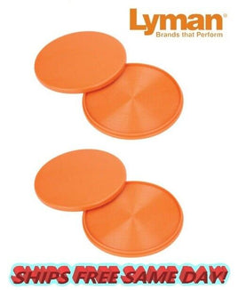 Lyman Round Pair of  Two Piece Orange Primer Turning Tray # 7728053 New!