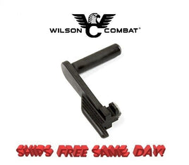 Wilson Combat 1911 Semi-Extended Slide Release Lever - Bullet Poof, Blued - 613B