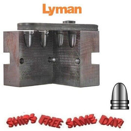 Lyman 2-Cavity Mold 356242 for 9mm (356 Dia), 90 Grain Round Nose NEW! # 2661242