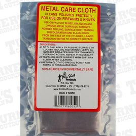 Pro-Shot Metal Care Cloth (Makes Polish Obsolete)  # MMC    New!