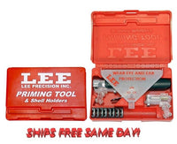 90215 Lee Priming Tool Kit INCLUDES 8 Shellholders FREE SHIPPING  New!