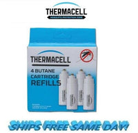 Thermacell Fuel Cartridge Refills, 4 Pack NEW!! # C4