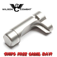 Wilson Combat 1911 Magazine Release and Catch Lock Combo, Stainless # R15BS+673S