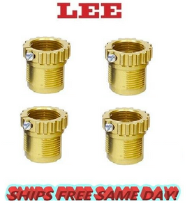 Lee Precision 4-pack of Spline Drive Breech Lock Bushings, GOLD!! NEW!!