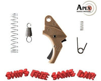 Apex Tactical Polymer Action Enhance Trigger Kit FDE for S&W SD SD-VE 107-145-F