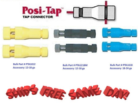 Posi-Tap 6 Piece Mix 2- PTA1618, 2- PTA1218M, 2- PTA1012Y NEW!!