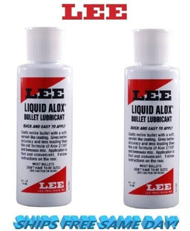 Lee Precision 2 PACK of Alox Bullet Lube 4 oz Liquid Lubricant NEW! # 90177