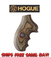 Hogue Exotic Hardwood Ruger SP101 Grip w/Finger Grooves Lamo Camo New! # 81400