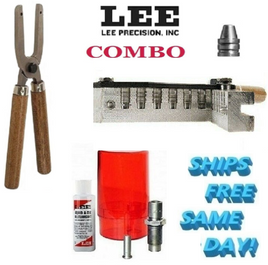 Lee 6 Cav Combo w/ Handles & Sizing Kit for 38 Spl/357Mag/38Colt NP/38S&W 90327