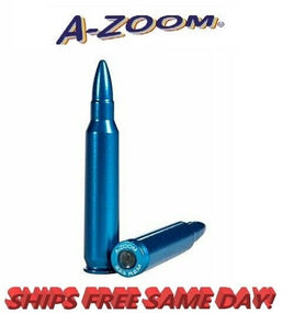 A-ZOOM Blue 223 Rem Centerfire Rifle Snaps Cap Rounds, BLUE 10 PACK NEW # 12322